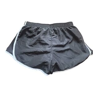 Member's Mark Ladies‎ Active Running Shorts Black White Trim Medium Gym